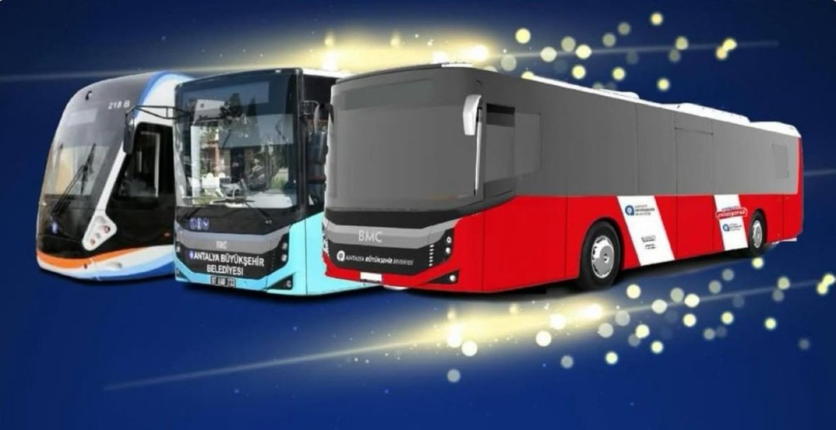 Antalya'da 23 Nisan Ulusal Egemenlik ve Çocuk Bayramı dolayısıyla resmi plakalı toplu taşıma araçları ve raylı sistem araçları ücretsiz olacak.