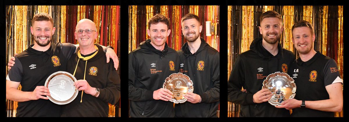 BelperTownFC's tweet photo. Your 2024/25 Belper Town award winners…

🏆 Supporters Player - Ben Rhodes
🏆 Players Player - Ioan Evans
🏆 Managers Player - Jack Broadhead

Congratulations to all three!! https://t.co/qNHusZap4Q