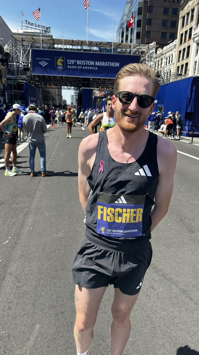 Josh Cox (@joshcox) on Twitter photo Reed Fischer (<a href="/reedfisch/">Reed Fischer</a>) ran a strong race. Unfortunately, a runner ahead of him grabbed his 30k bottle which had a negative impact on his race. Still a very respectable 2:12:40. #BostonMarathon
<a href="/adidasrunning/">adidas Running</a> <a href="/tinmanelite/">tinmanelite</a> Reed Fischer (<a href="/reedfisch/">Reed Fischer</a>) ran a strong race. Unfortunately, a runner ahead of him grabbed his 30k bottle which had a negative impact on his race. Still a very respectable 2:12:40. #BostonMarathon
<a href="/adidasrunning/">adidas Running</a> <a href="/tinmanelite/">tinmanelite</a>