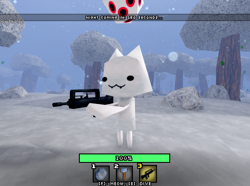 cruugoe's tweet photo. I added snowing to my cat survival game #ROBLOX #RobloxDevs #gamedev https://t.co/NbOKKGyvDN