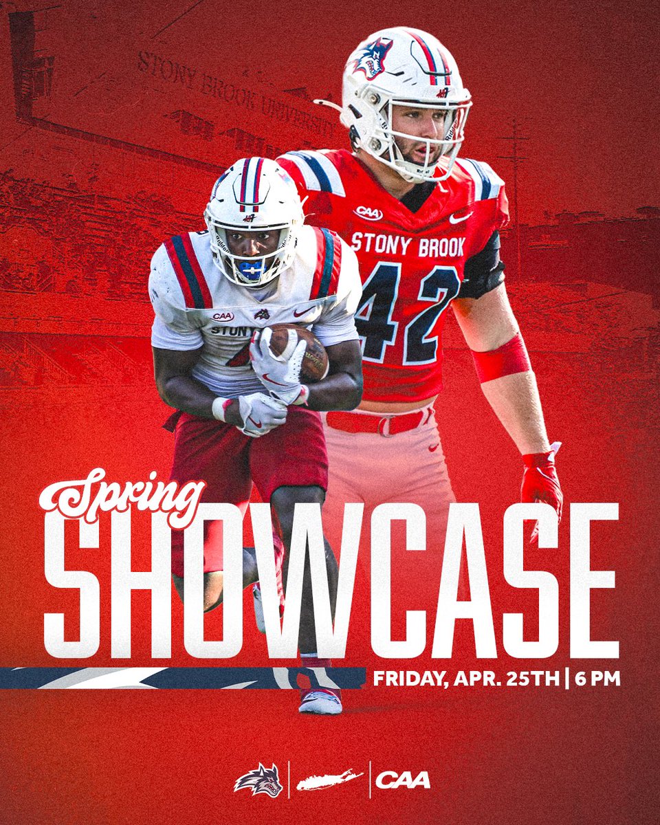 It’s Game Week on Long Island 🏝️

Get to LaValle Stadium on Friday for your first look at the 2025 Seawolves! 

🎟️ → FREE

🌊🐺 x #As1
