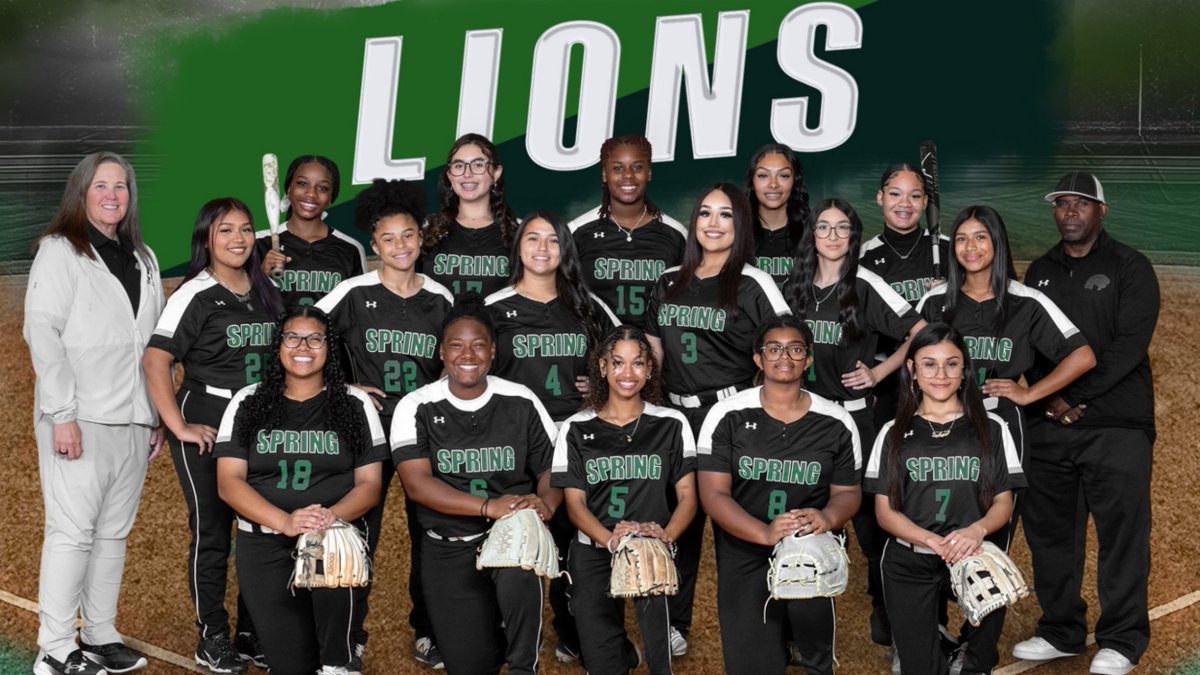 Spring ISD Athletics (@springisdathl) on Twitter photo Shoutout to <a href="/SpringLionsb/">Spring High Lion Sball</a> Softball 🥎 2025 14-6A District Champs!! That’s 9 straight undefeated district titles 🏆🔥A true dynasty in the making!
<a href="/SPRINGHIGHLIONS/">Spring High School</a> <a href="/SpringISD/">Spring ISD</a> <a href="/DerrellOliver/">Coach Derrell Oliver</a> <a href="/jgaines34/">Coach Gaines</a> <a href="/stucolions/">Spring High StuCo</a> Shoutout to <a href="/SpringLionsb/">Spring High Lion Sball</a> Softball 🥎 2025 14-6A District Champs!! That’s 9 straight undefeated district titles 🏆🔥A true dynasty in the making!
<a href="/SPRINGHIGHLIONS/">Spring High School</a> <a href="/SpringISD/">Spring ISD</a> <a href="/DerrellOliver/">Coach Derrell Oliver</a> <a href="/jgaines34/">Coach Gaines</a> <a href="/stucolions/">Spring High StuCo</a>