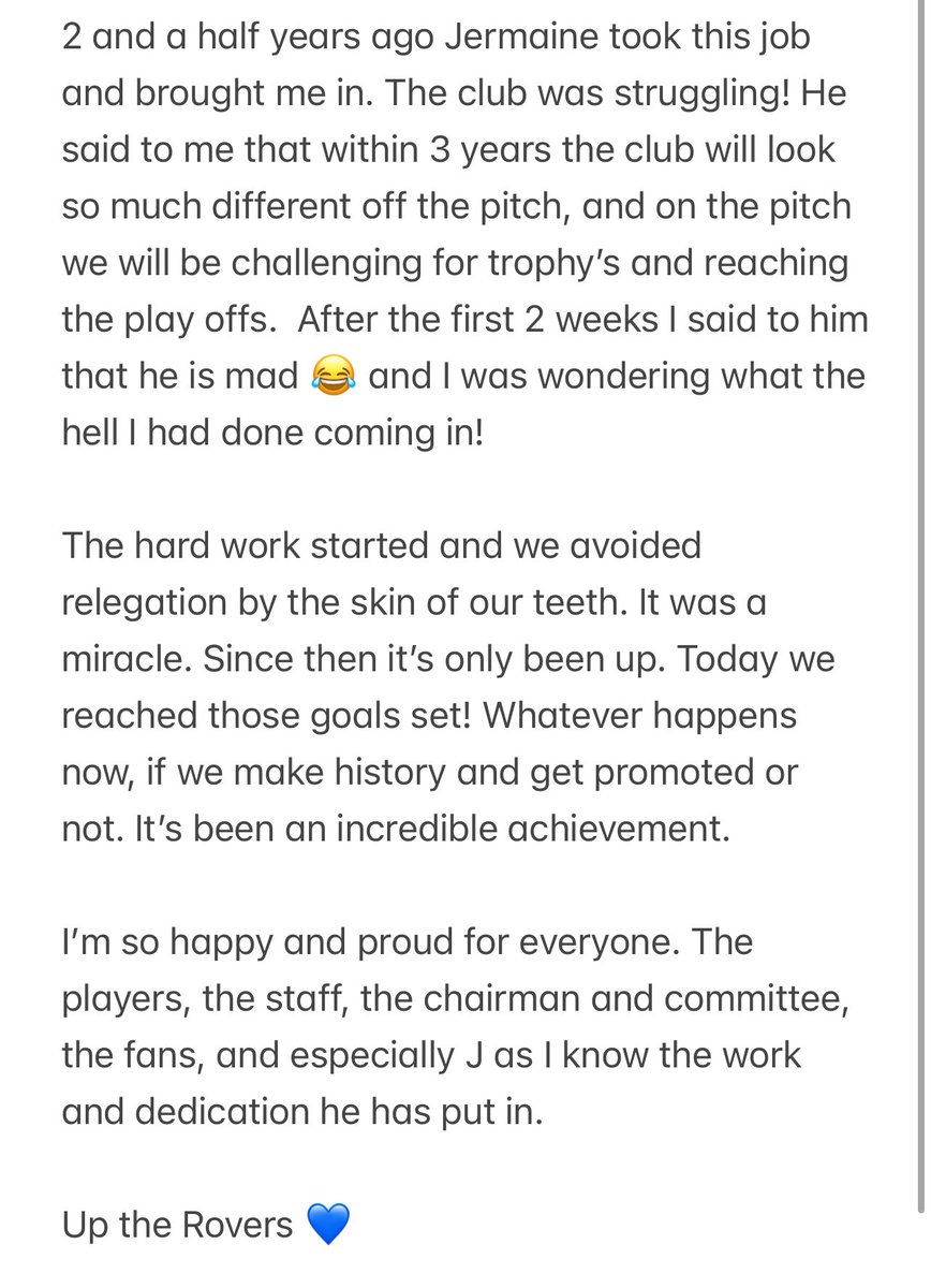 <a href="/bartonroversfc/">Barton Rovers FC</a> 💙

Give <a href="/jhall_1801/">Jermaine Hall</a> a statue 😂