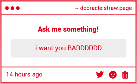 ORACLE_GC's tweet photo. You want me to what? https://t.co/z2BAQGe1UJ