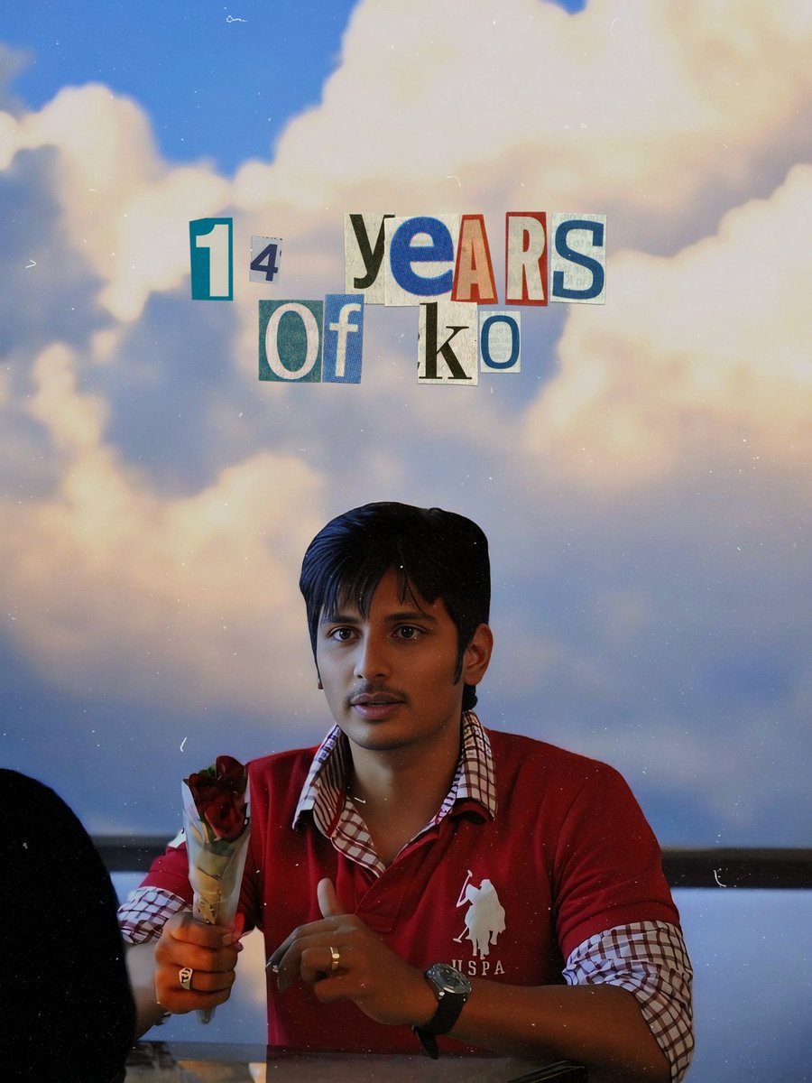 Jiiva_Trends's tweet photo. Celebrating 14 Years of Ko 📸❤️
@JiivaOfficial ❤️💥
#ActorJiiva #Jiiva #Ko #Kvanandh #14YearsofKo #HarrishJayaraj https://t.co/WefMXVBMbr