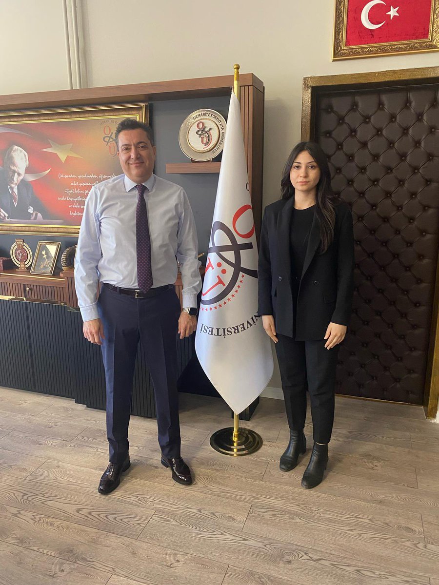 avgizemfettahli's tweet photo. Osmaniye Korkut Ata Üniversitesi Rektörü Sayın Prof. Dr. Turgay Uzun’u, Osmaniye İl Emniyet Müdürümüz Sayın Mehmet Sarıbuva’yı ve Osmaniye İl Jandarma Komutanımız Sayın Şener Kaytez’i makamlarında ziyaret ettik.
Şehrimizin huzuru, eğitimi ve kalkınması için emek veren tüm değerli kurum yöneticilerimize misafirperverlikleri ve içten sohbetleri için teşekkür ediyorum.