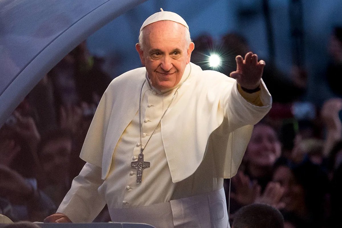 PauLy7_7's tweet photo. I am saddened by the passing of His Holiness Pope Francis. His tireless dedication to building a more just and equitable world leaves an enduring legacy. 
Now you can get your deserved rest. May your soul rest in peace. https://t.co/MPIN1xPryl