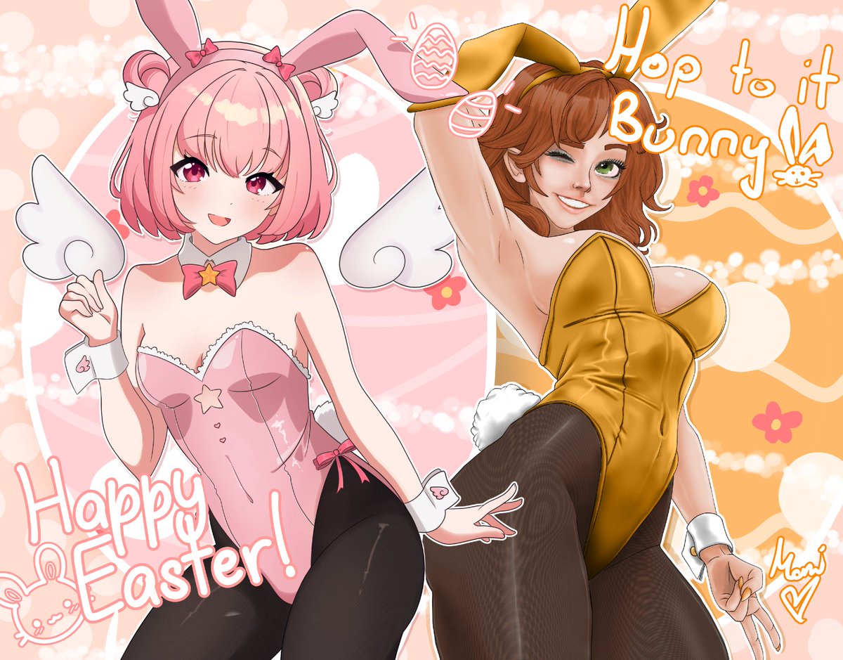A Hoppy Easter Monday!

Collab art w/ @shoyucchi_