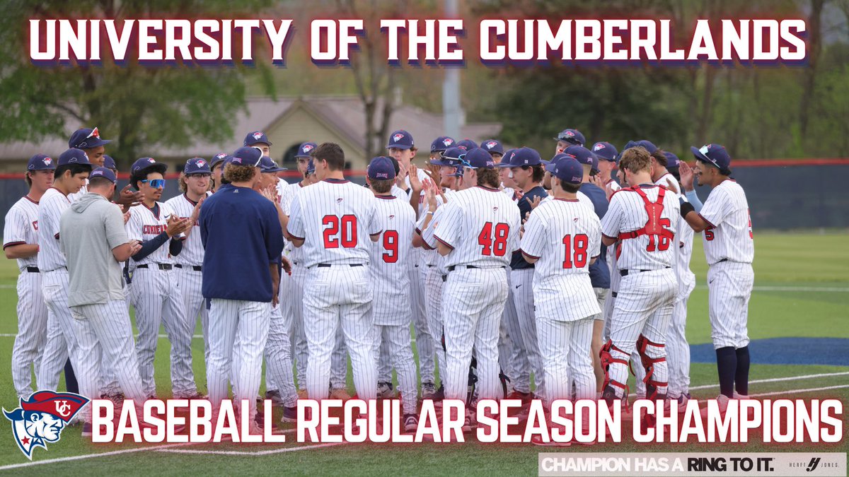 Mid-South Conference (@midsouthsports) on Twitter photo ⚾️🏆Regular Season Champions🏆 ⚾️
.<a href="/UC_Patriots/">UC Athletics</a> clinched the 2025 MSC Baseball Regular Season Championship for the third year straight‼️‼️
Regular Season Champions has a nice “ring” to it, thanks to <a href="/herffjones/">Herff Jones</a> the official ring sponsor of the MSC
🔗 shorturl.at/YNGq7 ⚾️🏆Regular Season Champions🏆 ⚾️
.<a href="/UC_Patriots/">UC Athletics</a> clinched the 2025 MSC Baseball Regular Season Championship for the third year straight‼️‼️
Regular Season Champions has a nice “ring” to it, thanks to <a href="/herffjones/">Herff Jones</a> the official ring sponsor of the MSC
🔗 shorturl.at/YNGq7