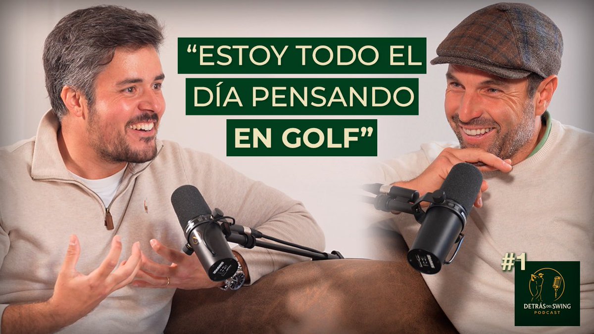 No he probado nada más adictivo en esta vida que el GOLF. 

Este deporte me tiene totalmente obsesionado.

Tanto, que hemos creado un podcast donde vamos a conectar con muchos golfistas. 

Primer episodio, aquí. 

m.youtube.com/watch?v=gGaGmf…