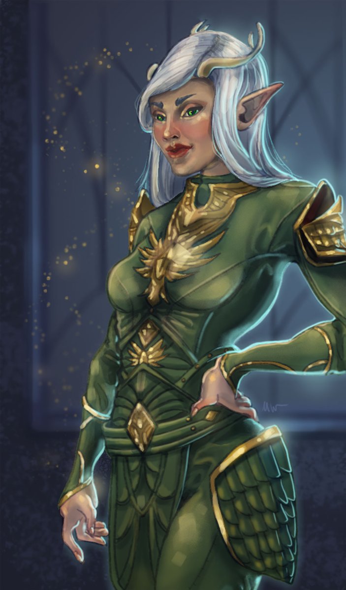ElsyArts's tweet image. I&apos;d like to join VGen! I can recieve a #VGenCode for artists with your help. I need 20 🔄 &amp;amp; 100 ❤️ on this post of my art. Here&apos;s a some hot elves I painted/drew. And my link! vgen.co/elsyarts