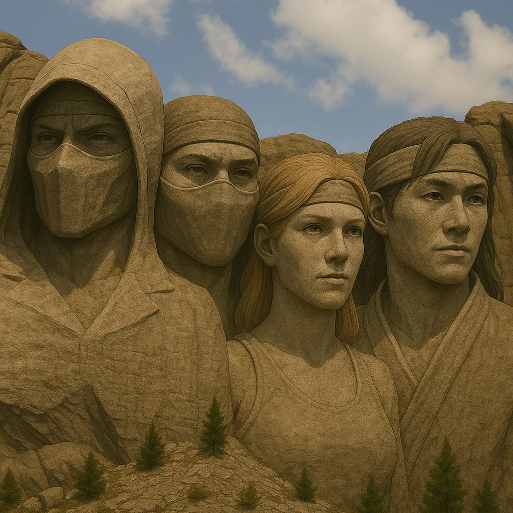 THE MORTAL RUSHMORE 💪👑

#Scorpion
#SubZero
#SonyaBlade
#LiuKang