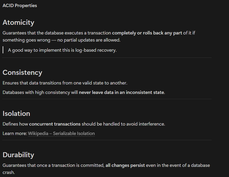 Abhishek_talks3's tweet image. #2 ACID Properties
Went deep into Isolation levels and explored how serialization issues impact transaction consistency.
#SystemDesign #DatabaseInternals