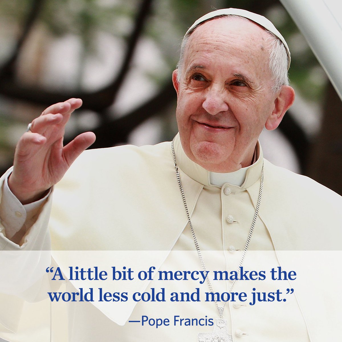 Today, we give thanks for the life and legacy of Pope Francis—a faithful servant who reminded the world of the power of love and humility. His unwavering care for the poor and vulnerable, and his call to compassion, will continue to guide us.