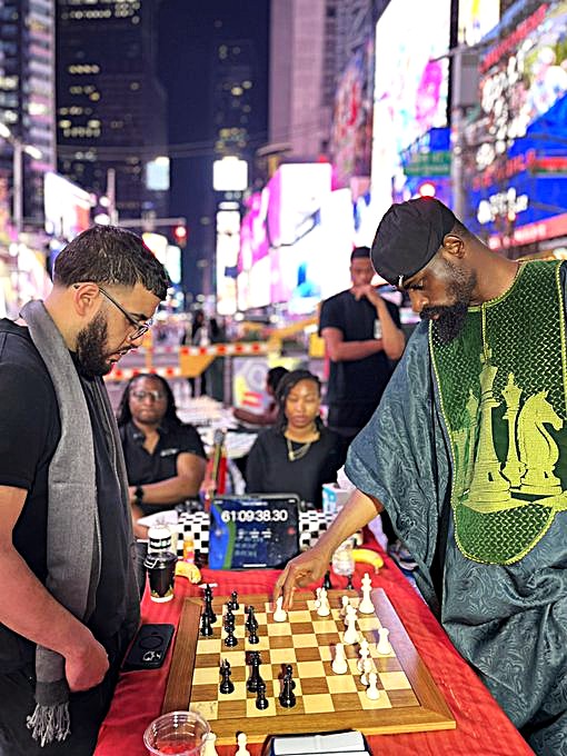 voiceofnigeria's tweet image. Beyond the record, the event aimed to raise $1 million to build a tuition-free school for homeless children. “It’s a love letter to the forgotten… a home for learning, healing and second chances,” Onakoya said.

 #ChessForChange #EducationMatters #HopeThroughChess