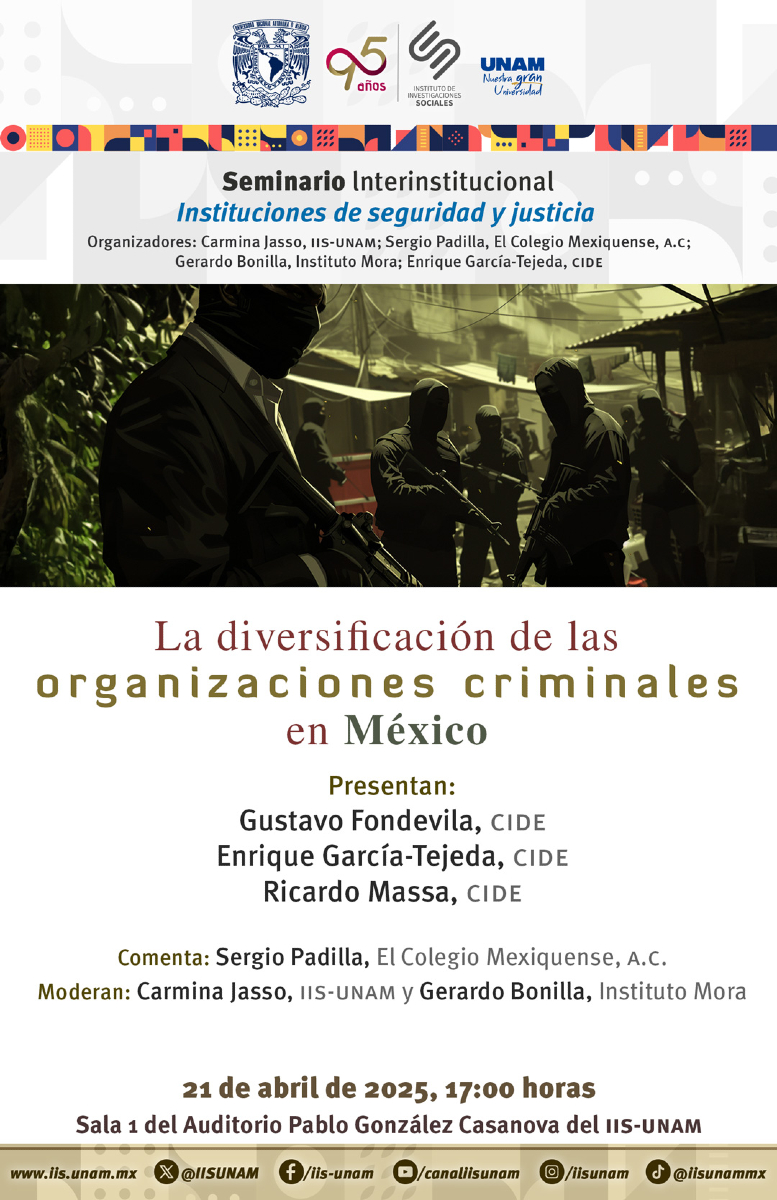 Ger_Bonilla's tweet image. 📢Hoy a las 17:00 iniciaremos con este proyecto conjunto entre colegas del IIS-UNAM, CIDE, El Colegio Mexiquense y el Instituto Mora. Esta tarde presentaremos un texto reciente de @enriquegtejeda y @richmassarol. Comenta @SergioPO85 y modera @CarminaJasso. 👇