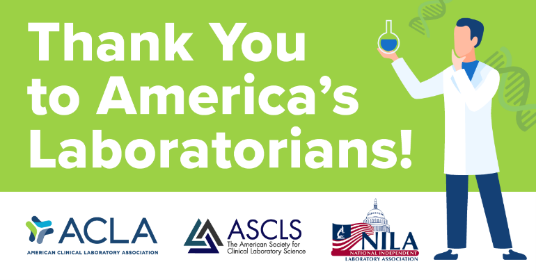 This #LabWeek, we celebrate the laboratorians who play a key role in prevention, diagnosis, and treatment of disease for millions of patients. Thank you for your daily efforts to keep patients healthy and reduce healthcare costs.
