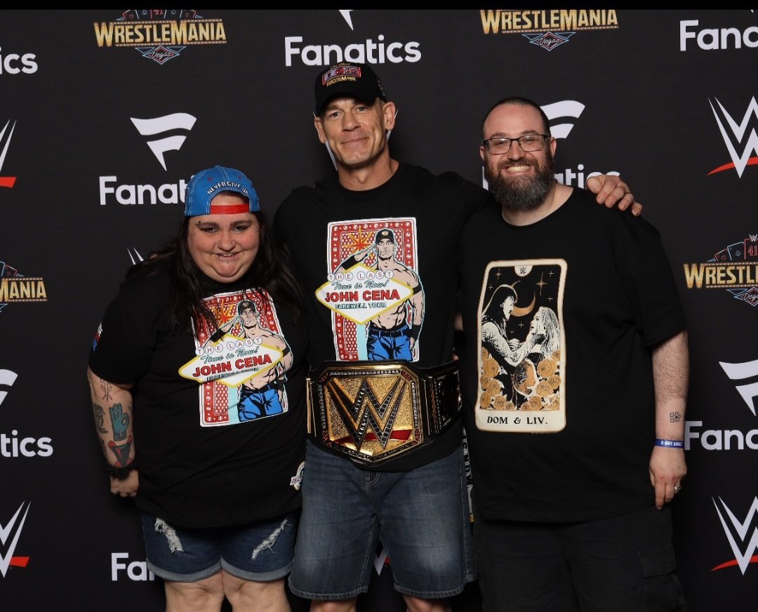 MY DREAM CAME TRUE! I LOVE YOU SO MUCH <a href="/JohnCena/">John Cena</a> #wweworld #wrestlemania