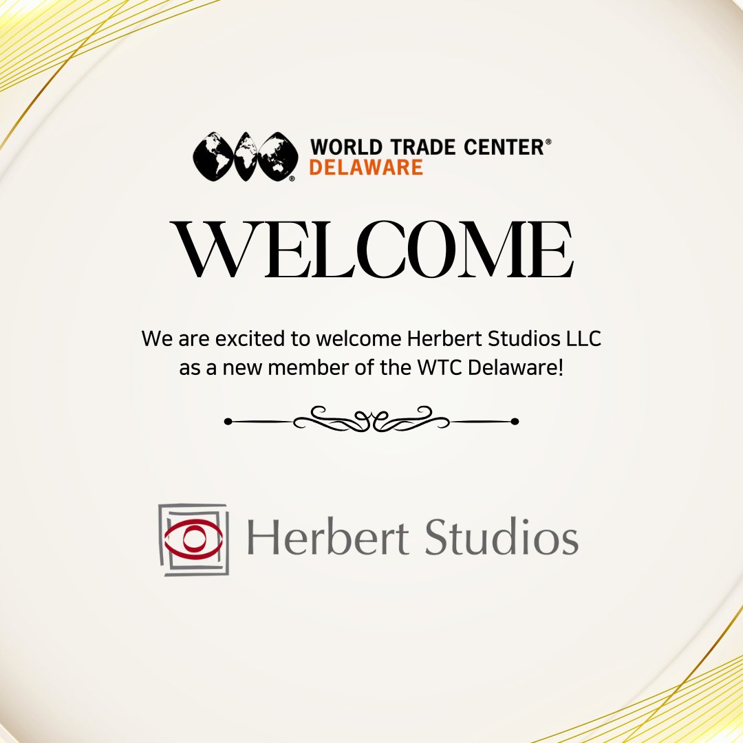 📸 Lights, Camera, Global Impact! 🌍

Welcome Herbert Studios to World Trade Center Delaware! We're proud to support their global growth through our international trade network.

🚀 Ready to go global? Join us:
🔗 wtcde.org/member-benefit…

#globaltrade #delaware