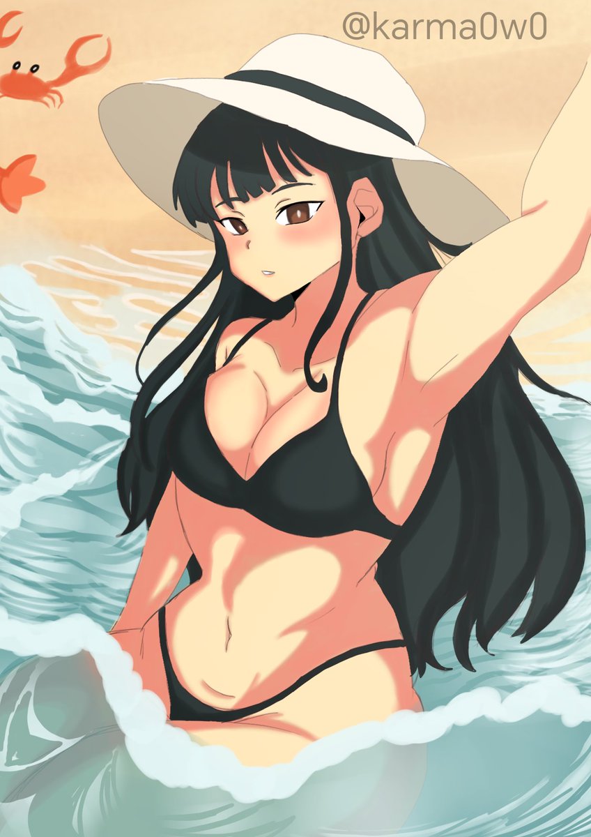 Queen0w01's tweet photo. 🌴🥥🦀

#art #oc #ibisPaintX https://t.co/jXCgxVgWkx
