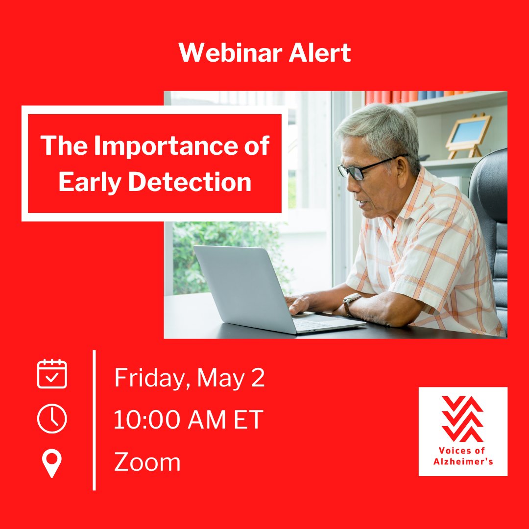 Early detection can change the course of Alzheimer’s care. Join us on May 2 for a free webinar with leading experts from Indiana University School of Medicine on how patients, families, and providers can take action earlier.
Register now: counciladvisors.zoom.us/webinar/regist…