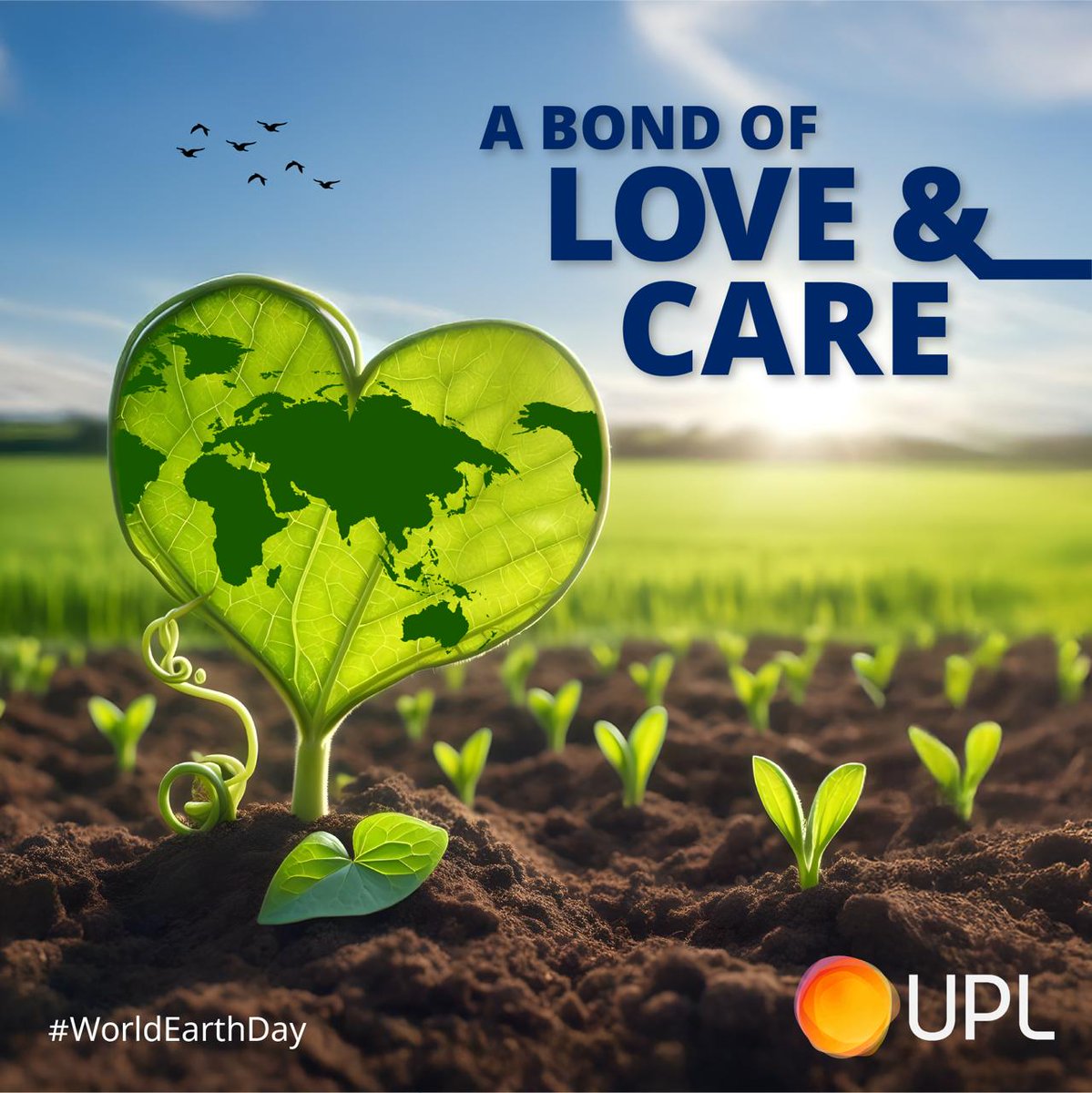A better planet starts with us. Let's cherish, protect, and preserve it for generations to come. UPL SAS wishes you a Happy World Earth Day!

#WorldEarthDay #WorldEarthDay2025 #UPLSAS #UPLIndia #UPL
