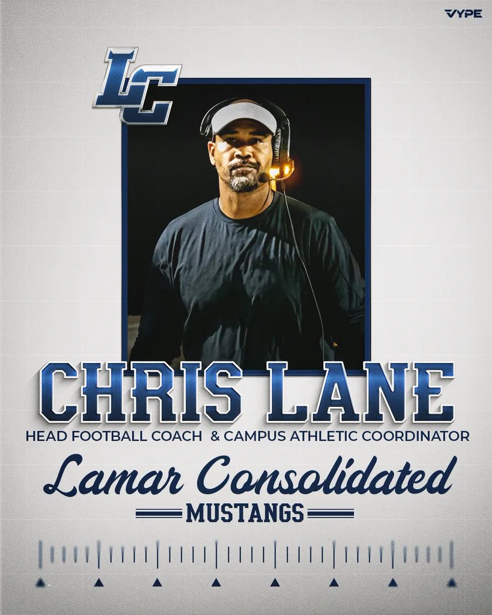 COACHES CORNER: Lane takes over stable at Lamar Consolidated

VYPE's Matt Malatesta talked with the new coach Chris Lane as he takes on his new endeavor at Lamar Consolidated High School!

WATCH:vype.com/coaches-corner…