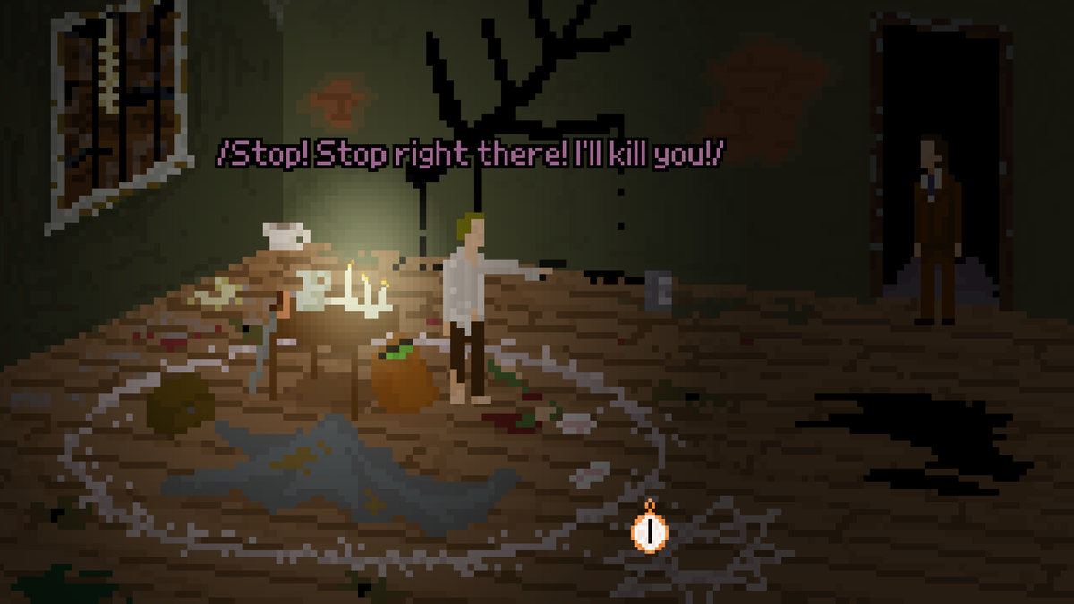 JakePrytherch's tweet photo. I'm getting close to having a (largely) complete alpha build of Carnival, so here's some more glimpses of the pixel horror to come! 

Wishlist here: https://t.co/i2e22LkCgy https://t.co/xRejoJ4sLf