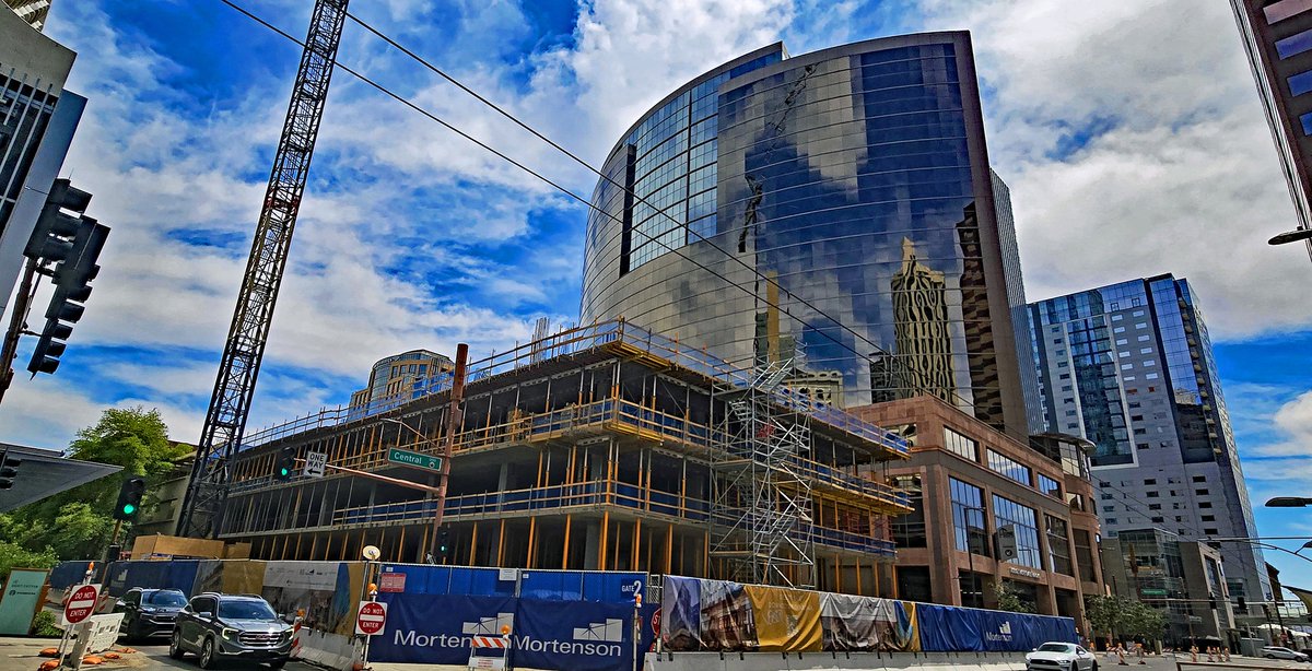 luminousegress's tweet image. Big news!📰Mortenson Construction has selected us to design and install the luminous egress system at🏨The Edith, a striking new 17-story hotel slated to open in fall 2026 at the corner of Central Ave and Adams St in #DowntownPhoenix. #photoluminescent #firecode #compliance