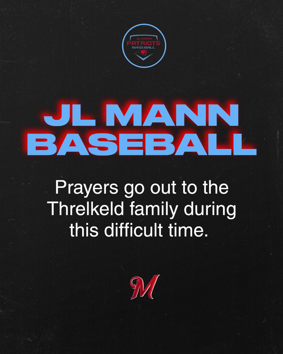 JL Mann Patriots Baseball (@jlmannbaseball) on Twitter photo 