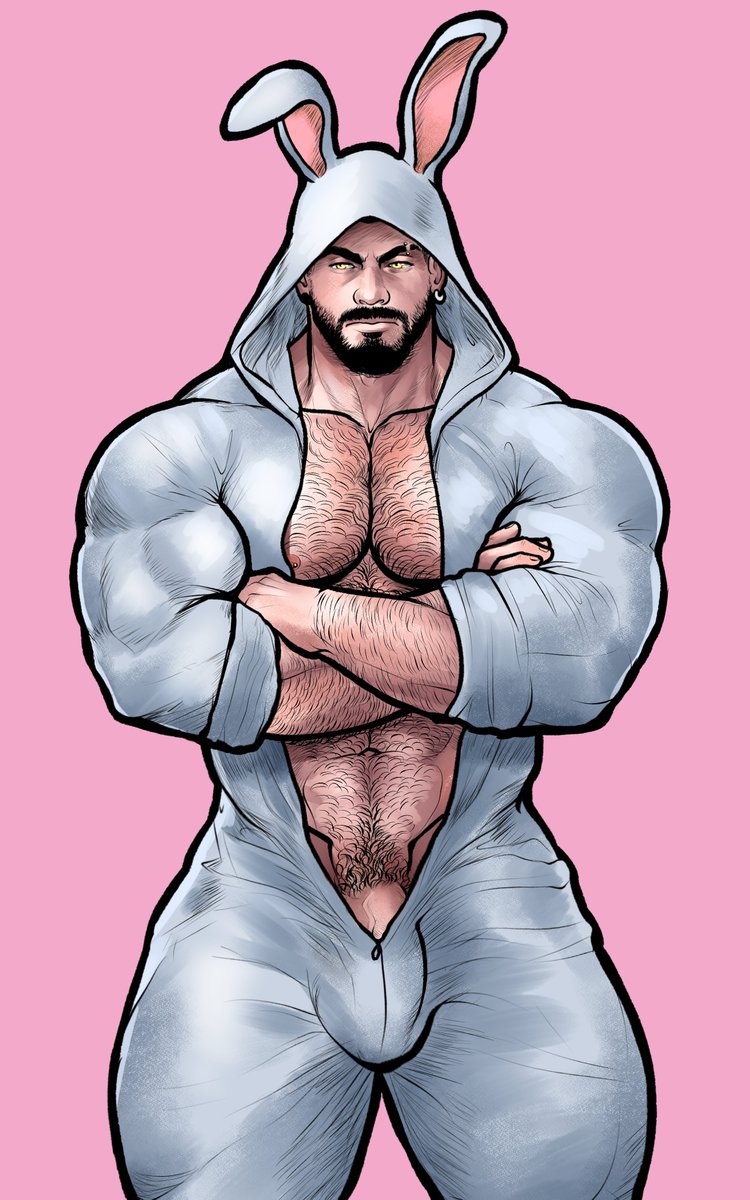 Hope y'all had a nice easter!  

Oh, uh, I promise Ev was totally fine with putting that on, trust!