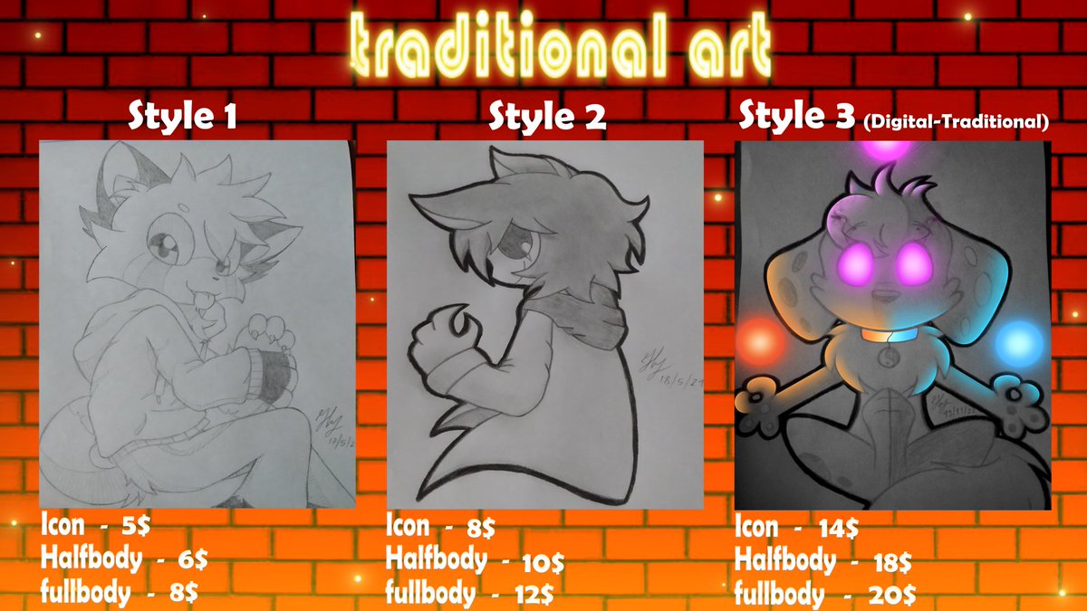 ✨Comms Open!!✨
🌺If you are interested in asking me for a commission, send me an DM ✉️
If you do not have money I would appreciate a fav❤️ and rt🔁 🙏
More info in the link in my profile 🔗