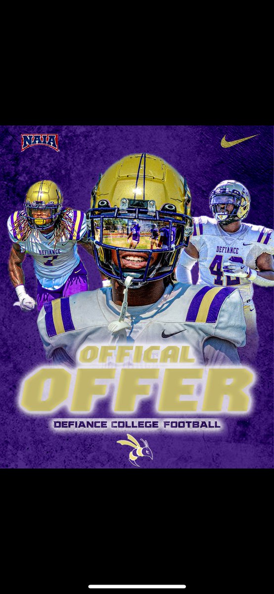 HaydenTully57's tweet image. After a great conversation with @FlightEj51 I am blessed to receive another offer from Defiance University. Thank you God.
@dukehwt
@coach_cmattison
@coacheast_cutty
@rjjcrp