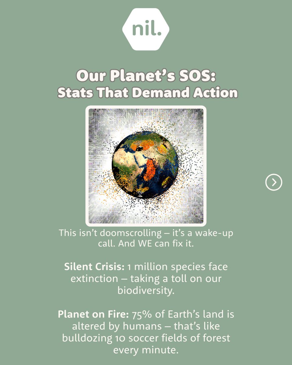 nilproducts's tweet photo. 🌎Earth Day isn’t a day—it’s a movement. Small actions, big impact. Ready to join? 💥 Swipe to learn how.

#nilproducts #nilified #nilharmnilwaste #EarthDay https://t.co/npUrVVAYoW