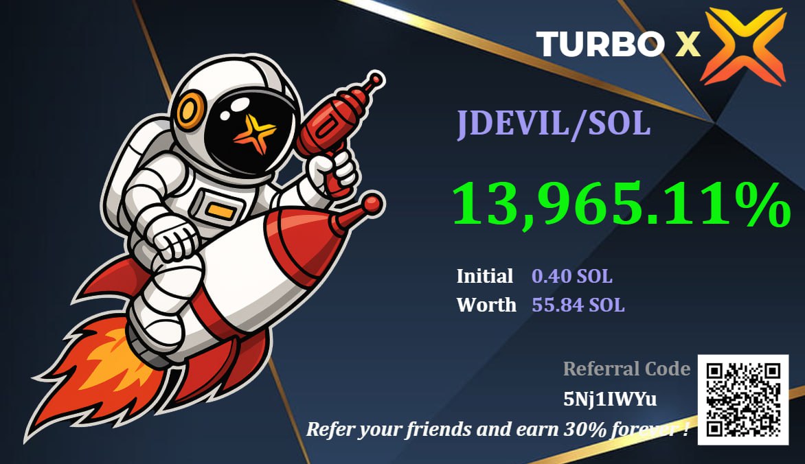 Bray7DNIGHT's tweet photo. $JDEVIL
CA:7XeFGi6WE8ikZDQkqZjTrjCVSCFtM1QrehVCm4xzpump
Join BOT TURBOX for fast trading with great features
🚀@SOLTURBOX
📷https://t.co/wYelbXG35Z…
TG Channel Call : https://t.co/ViuxumyK71
#POPEDOG #CYD #GOLD #MEMECoin #JD #TROLLGE #TurboXBot #TurboXTradingBot #Solana https://t.co/i5DwEoV4dl