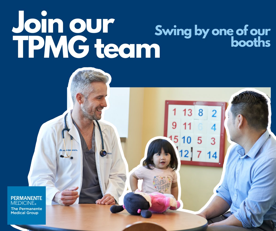 It's a busy week for our TPMG recruiters. Stop by our booths at SHM and AUA in Las Vegas, PAS in Honolulu, SBI in Colorado Springs, CalDERM in Santa Rosa, AOHC in Austin or ARRS in San Diego. It's your chance to learn about our openings and benefits. Hope to see you! 
#WeAreTPMG