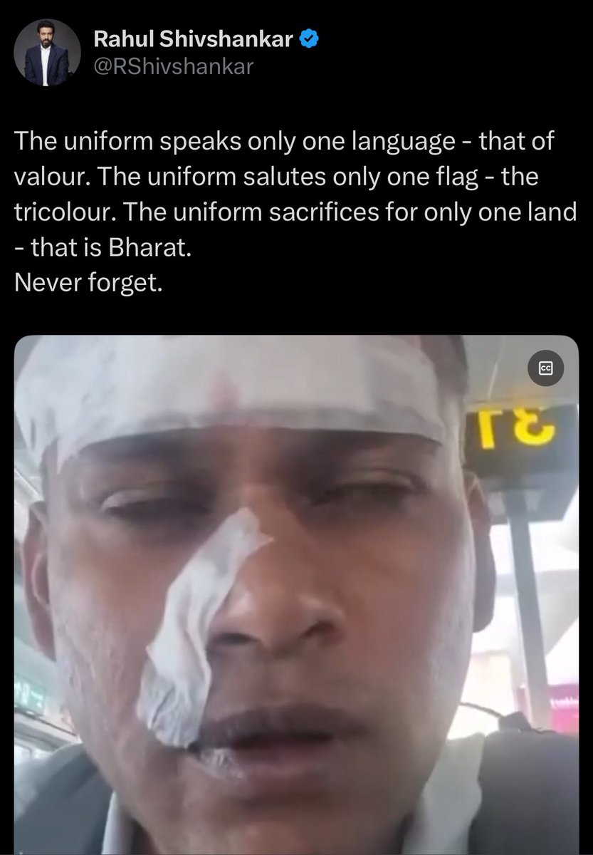 raghavvk's tweet photo. Well played @RShivshankar
First tweet, uniform, valour, tricolour, sacrifices!
Second tweet, pin the blame!🙆🏻♂️🤦🏻♂️
#Prestitutes https://t.co/7ATTQVE495