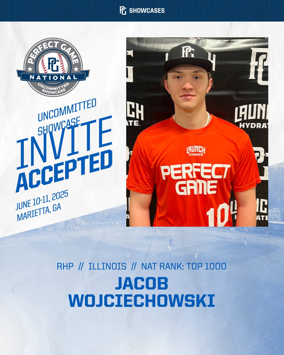 Perfect Game Illinois (@pg_illinois) on Twitter photo NATIONAL UNCOMMITTED SHOWCASE INVITE ACCEPTED 🔒
<a href="/Jacobwojo13/">Jacob Wojciechowski</a> X #NatUncommitted
<a href="/PG_Uncommitted/">PG_Uncommitted</a> NATIONAL UNCOMMITTED SHOWCASE INVITE ACCEPTED 🔒
<a href="/Jacobwojo13/">Jacob Wojciechowski</a> X #NatUncommitted
<a href="/PG_Uncommitted/">PG_Uncommitted</a>