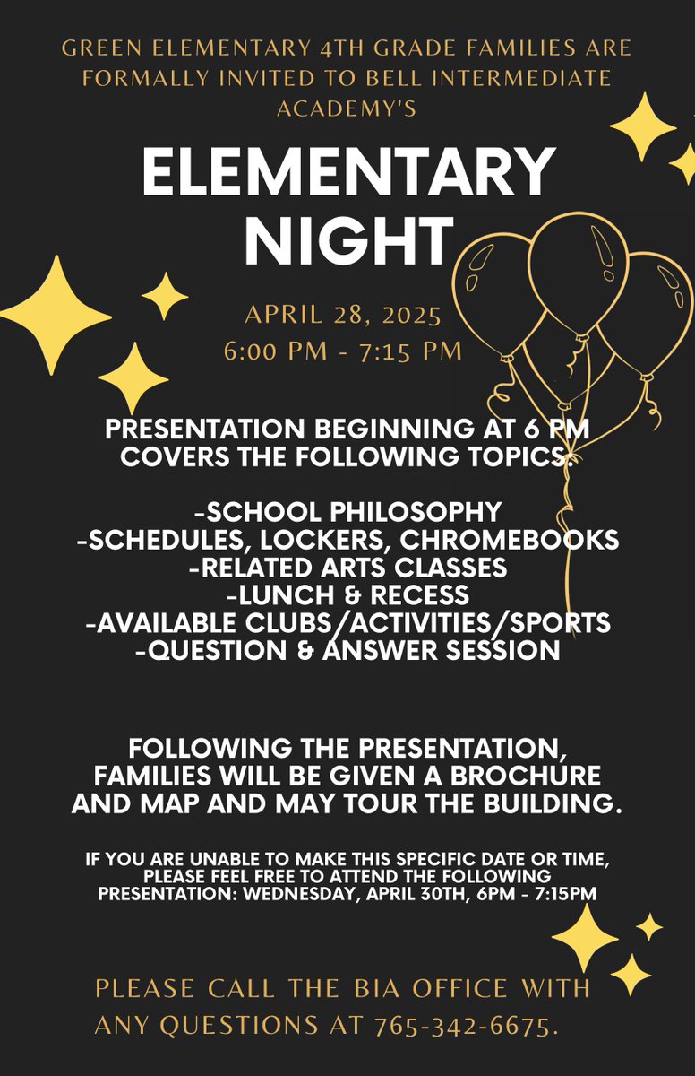 Green Township Elem. (@gt_elementary) on Twitter photo ***Attention all GTES 4th grade students and parents*** Tours of Bell Intermediate Academy and a chance to get more information about 5th grade will happen on April 28. <a href="/ericbowlen/">Eric Bowlen</a> <a href="/ArtesiansUnited/">SUZIE LIPPS</a> <a href="/MSDMartinsville/">MSD of Martinsville</a> ***Attention all GTES 4th grade students and parents*** Tours of Bell Intermediate Academy and a chance to get more information about 5th grade will happen on April 28. <a href="/ericbowlen/">Eric Bowlen</a> <a href="/ArtesiansUnited/">SUZIE LIPPS</a> <a href="/MSDMartinsville/">MSD of Martinsville</a>