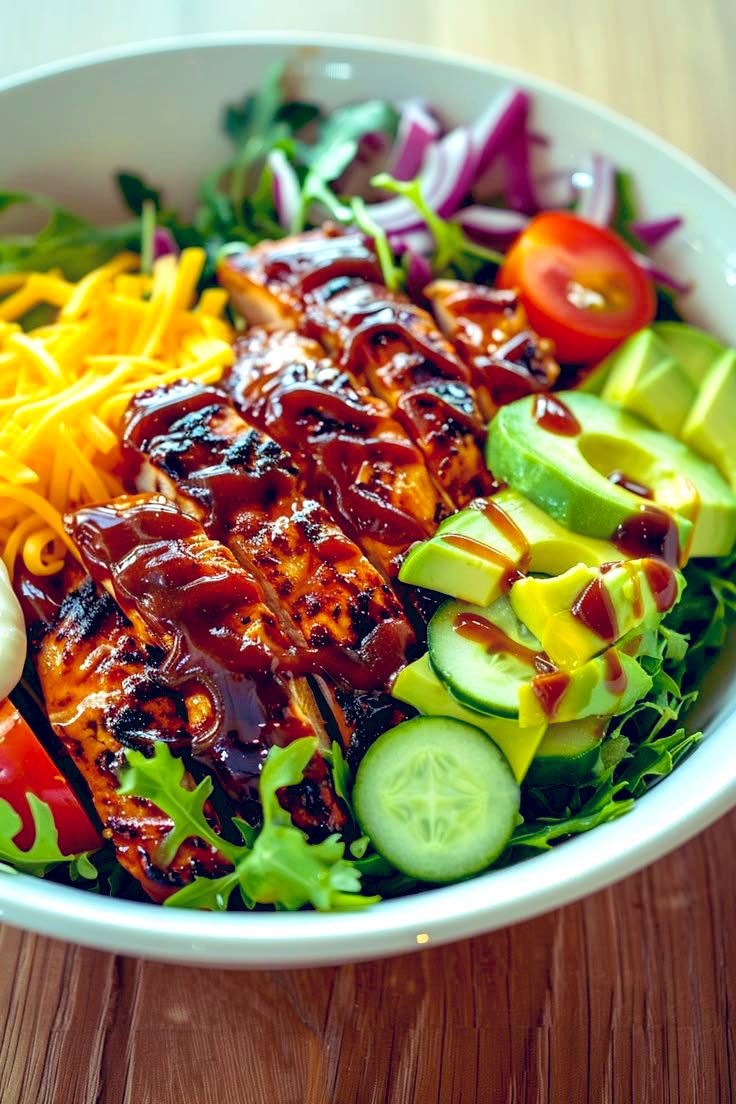 LiamAjuna's tweet photo. Let’s gather for #smokyBBQ salad🥰 https://t.co/dmVfXfb49e