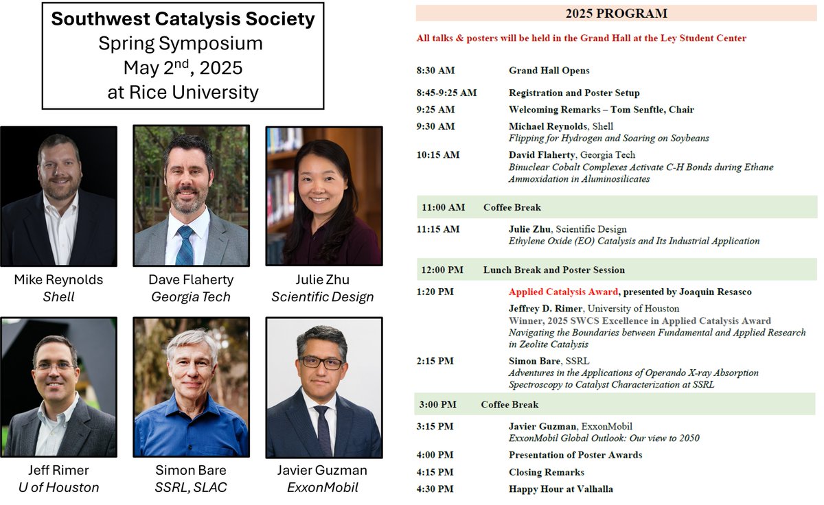 The 2025 Spring Symposium is just under two weeks away. We have a fantastic program planned!
Register at swcatsoc.org/events