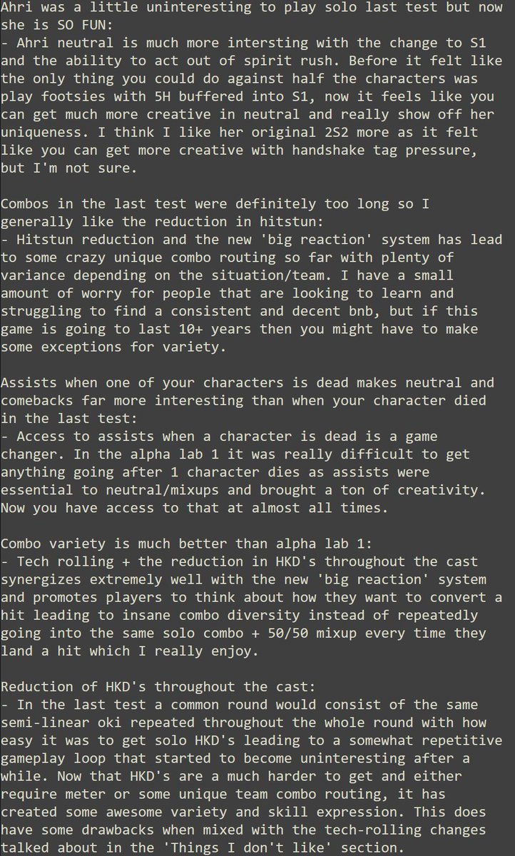 BobaTeaSSB's tweet photo. Did my best to hopefully give context and reasoning behind my thought process so it took a while to gather my thoughts, but here are my thoughts on the 2XKO Alpha Lab 2
#2XKO_AlphaLab @Unconkable
Things I like:
1/5 https://t.co/jU6bA6rcsv