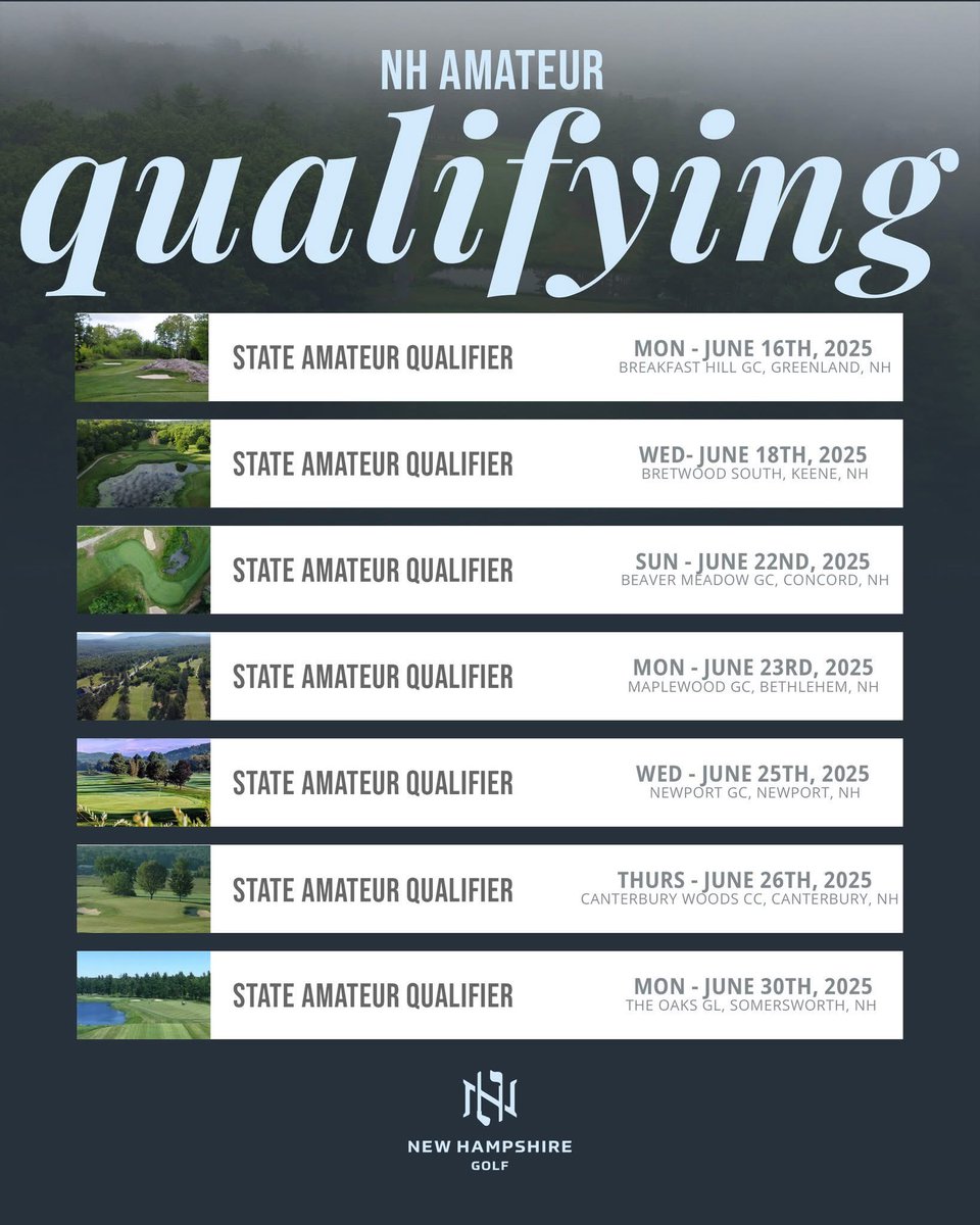 New Hampshire Golf tweet media