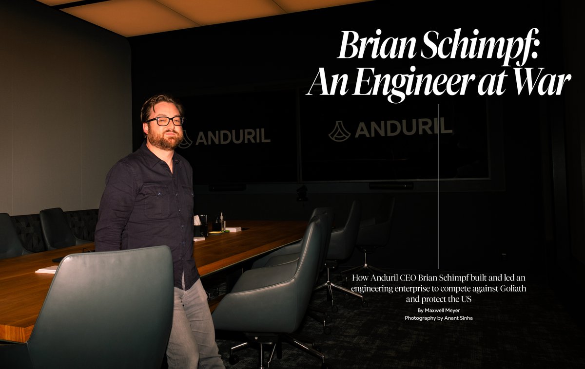 mualphaxi's tweet image. Issue 004: WAR. This is our best one yet @arenamagdotcom
This magazine is 200-proof, pure distilled American Propaganda, with essays and stories you can’t get anywhere else, including the first magazine profile of Anduril CEO Brian Schimpf
Mags drop May 1. Subscribe today 🇺🇸
