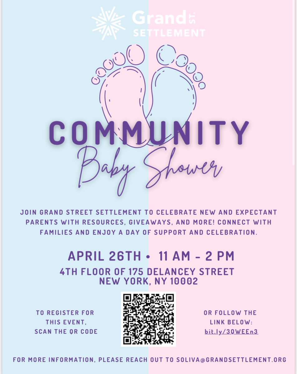 LESFamilyUnion's tweet photo. Join @GrandStSttlment to celebrate new and expectant parents with resources, giveaways, and more! Connect with families and enjoy a day of support and celebration. https://t.co/pzzDojdMTe