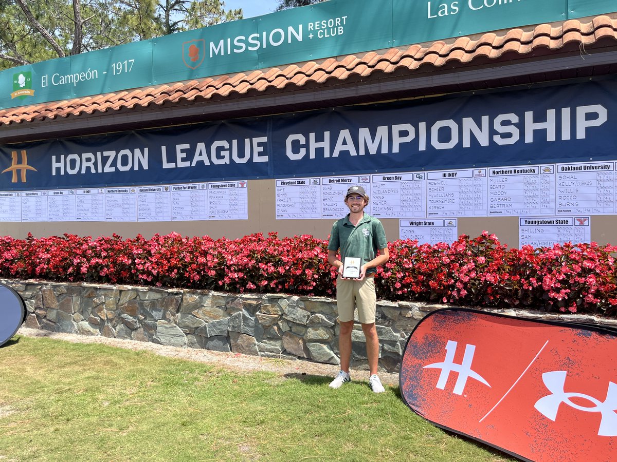 GBPhoenix's tweet photo. Congratulations, Mason Haupt, for finishing top 5 and earning @HorizonLeague All-Tournament Team honors! 🏆

#RiseWithUs https://t.co/i984htPx4y