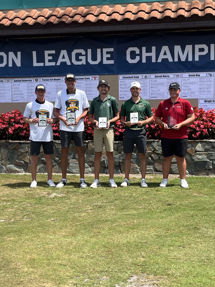 GBPhoenix's tweet photo. Congratulations, Mason Haupt, for finishing top 5 and earning @HorizonLeague All-Tournament Team honors! 🏆

#RiseWithUs https://t.co/i984htPx4y