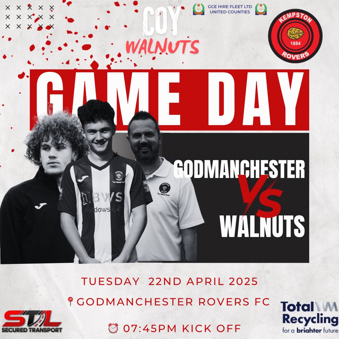 Away trip under the lights for us tomorrow evening #upthewalnuts