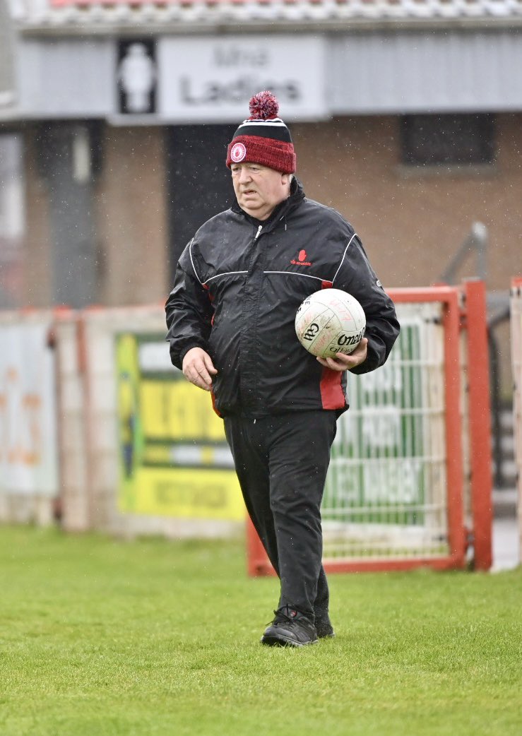 teamtalkmagLIVE's tweet photo. One the great @CarmenGAA32 and @TyroneGAALive volunteers, Tommy Coyle, pictured helping out with Tyrone minors at the weekend. Tommy has done outstanding work with many teams all down the years. Well done Tommy. https://t.co/DxzjbFPVHz