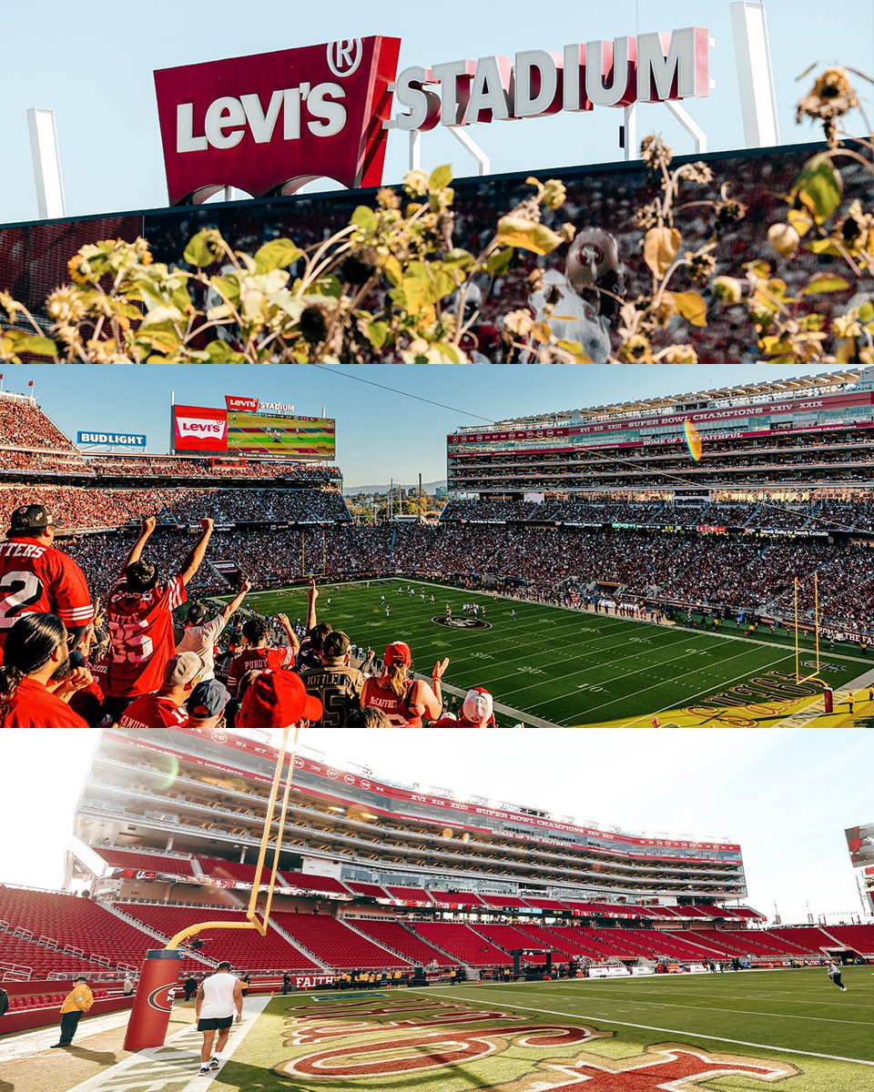 LevisStadium's tweet photo. Happy Earth Day 🌎 https://t.co/WBQOhuUyTZ